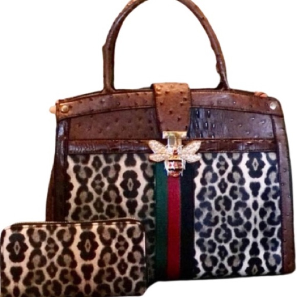 💥Bougie Bagz Rhinestone Tote Set